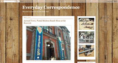 Desktop Screenshot of everydaycorrespondence.com